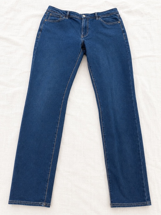 Kenzie girl Denim - Straight Jeans in Deep Blue Denim